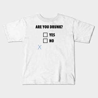 Drunk Survey Kids T-Shirt